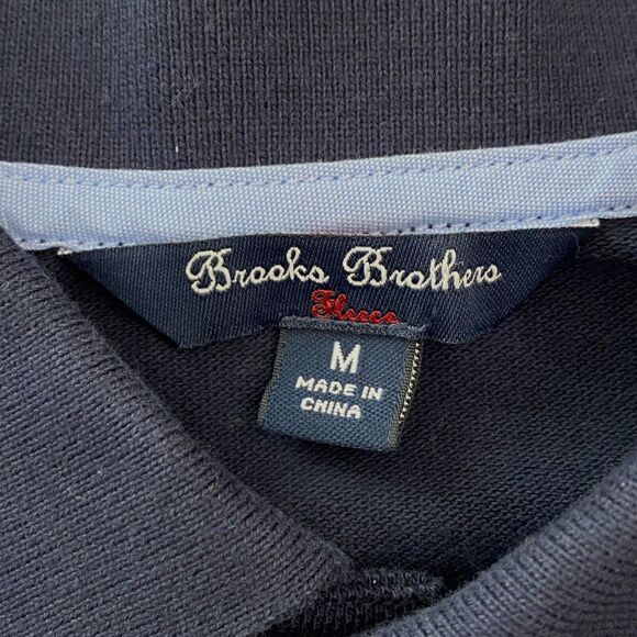 Brooks Brothers Polo Shirt Boys Medium Blue Tennis Racket Preppy Old Money - Picture 3 of 7